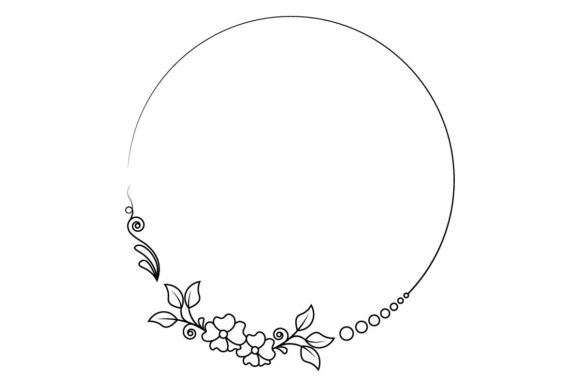 Download Flower Frame Element - Frame element Collection